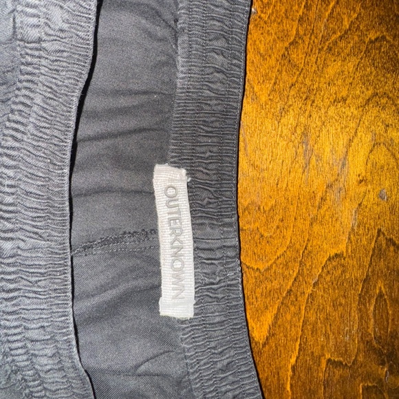 Outerknown Hightimes Dolphin Shorts Large Grey - Picture 3 of 4